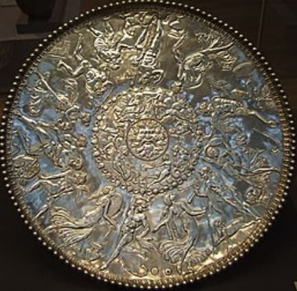 The Mildenhall treasure is an example of an old PDR metalworking technique from 4th century AD